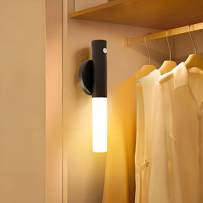USB LED Magnetic Wall Lamp Portable Indoor Motion Sensing Torch Night Lights for Porch Stari Living Room