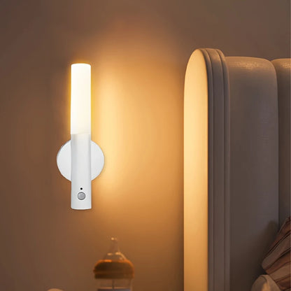 USB LED Magnetic Wall Lamp Portable Indoor Motion Sensing Torch Night Lights for Porch Stari Living Room
